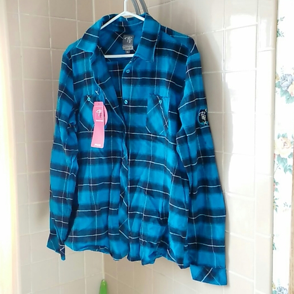 NWT Plaid Shirt - Picture 1 of 2